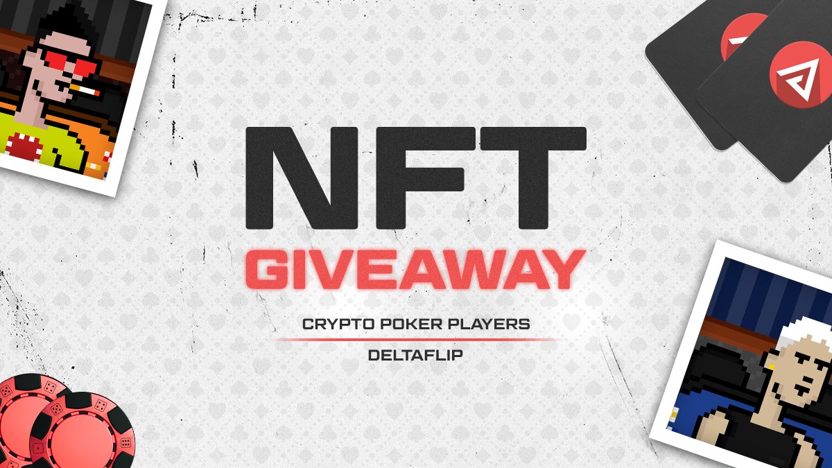 Delta_Flip's tweet photo. ♠️ It's #NFTGiveAway time featuring #CryptoPokerPlayers created by @pauloalonso!♠️ 

To enter:
1️⃣ Follow @pokerplayersnft &amp; @Delta_Flip  
2️⃣ RT + 💙
3️⃣ Tag 2 friends

🏆2 Winners will be announced in 48 hours!🏆

#NFTS #NFTCommunity #FreeNFT #Crypto #NFTCollection #NFT #DeltaFlip https://t.co/XBhPZoxl0L