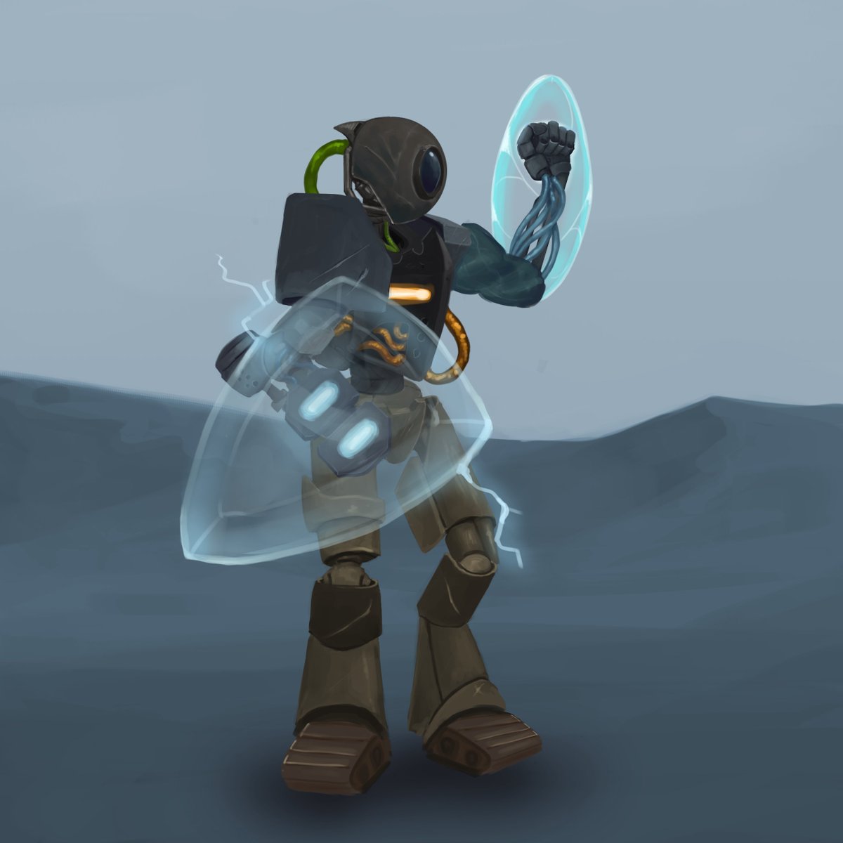 TheIronDev's tweet photo. @twomgame Minted the tankiest EMU around! https://t.co/lrYxXYU447