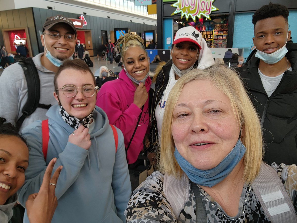 UMESSANS's tweet photo. #UMES' #hbcubattleofthebrains team has landed in Texas!  #HBCUBotBrains #MoreToBattleFaor #SXSW2020  #RYSUMES https://t.co/SYVlntWadk