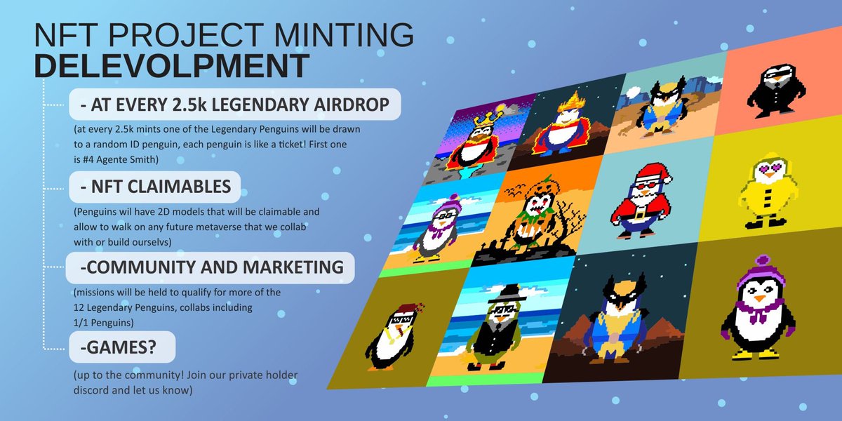 🚨Giveaway Alert🚨
Fantom Watch has teamed up with 🐧<a href="/CoolPenguinIC/">Cool Penguin Igloo Club NFT || $FISHY || $FTM 🐧</a> - Cool Penguin Igloo Club for a giveaway!🐧

🎉10 winners 🎉
#1 &amp; 2 will win: 5 FTM + 1 Penguin NFT 
#3-10 will win: 1 Penguin NFT

Like, RT, follow and tag a penguin loving buddy! 24 hr

👉 minting is live #FTM