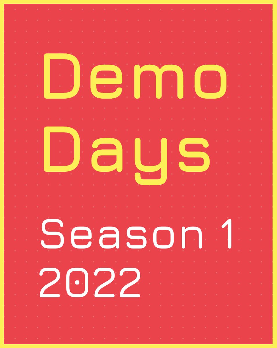 We <a href="/score3ventures/">Score 3 Ventures</a> are kicking off Season 1 of our Demo Days

Every other Wednesday we will host 3 companies led by diverse founders

Starting March 16 @ 8 PM EST

Sign up to attend NOW!
👇🏾👇🏾👇🏾👇🏾👇🏾👇🏾
score3.vc/demodays/

Like &amp; Retweet ❤️

Tag diverse founders below!

🚀🚀🚀