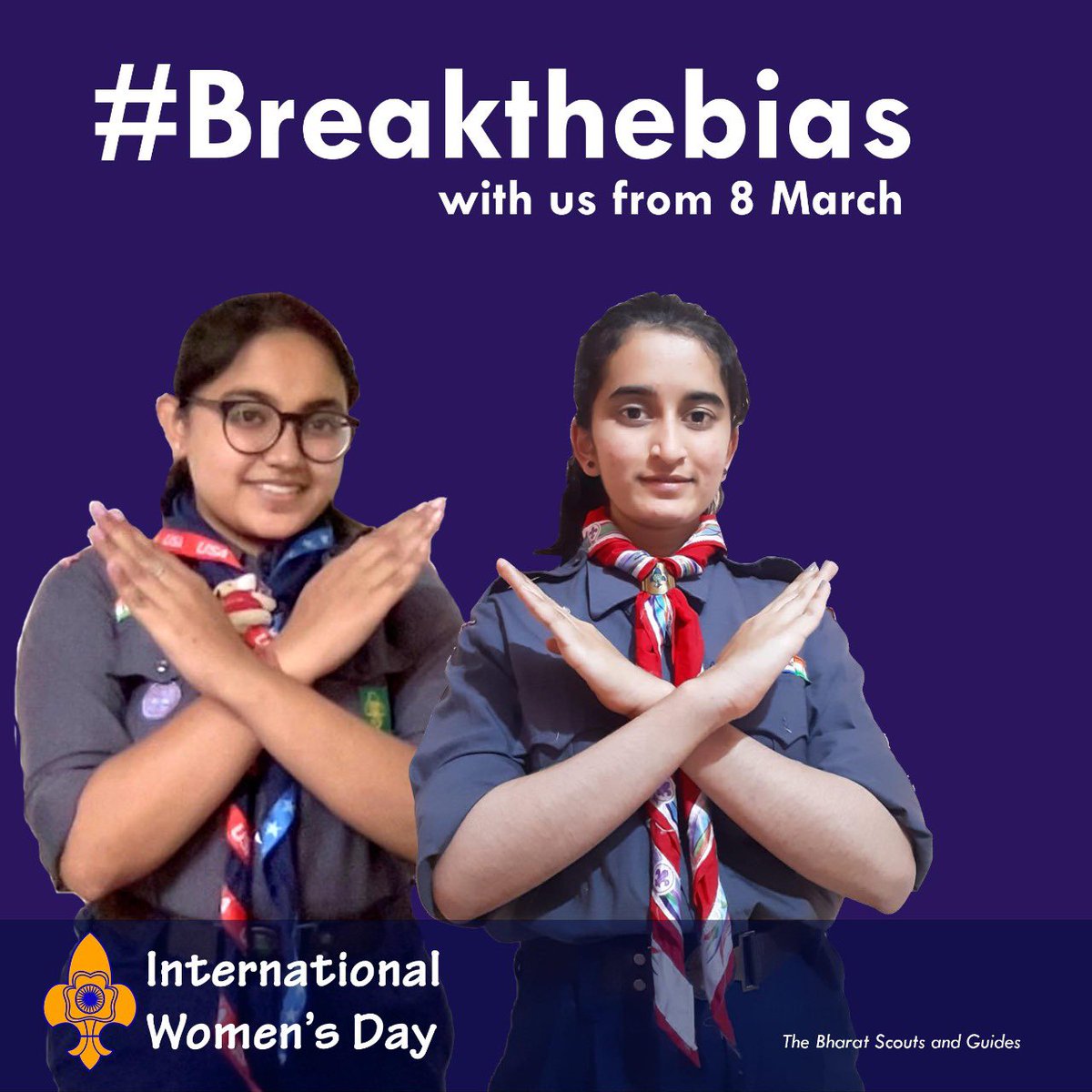 asmadhu's tweet photo. #bethechangeyouwanttosee #BSGNYF #bebold #breakthebias2022 #scoutuniform #scouts https://t.co/y5htkt2IF8