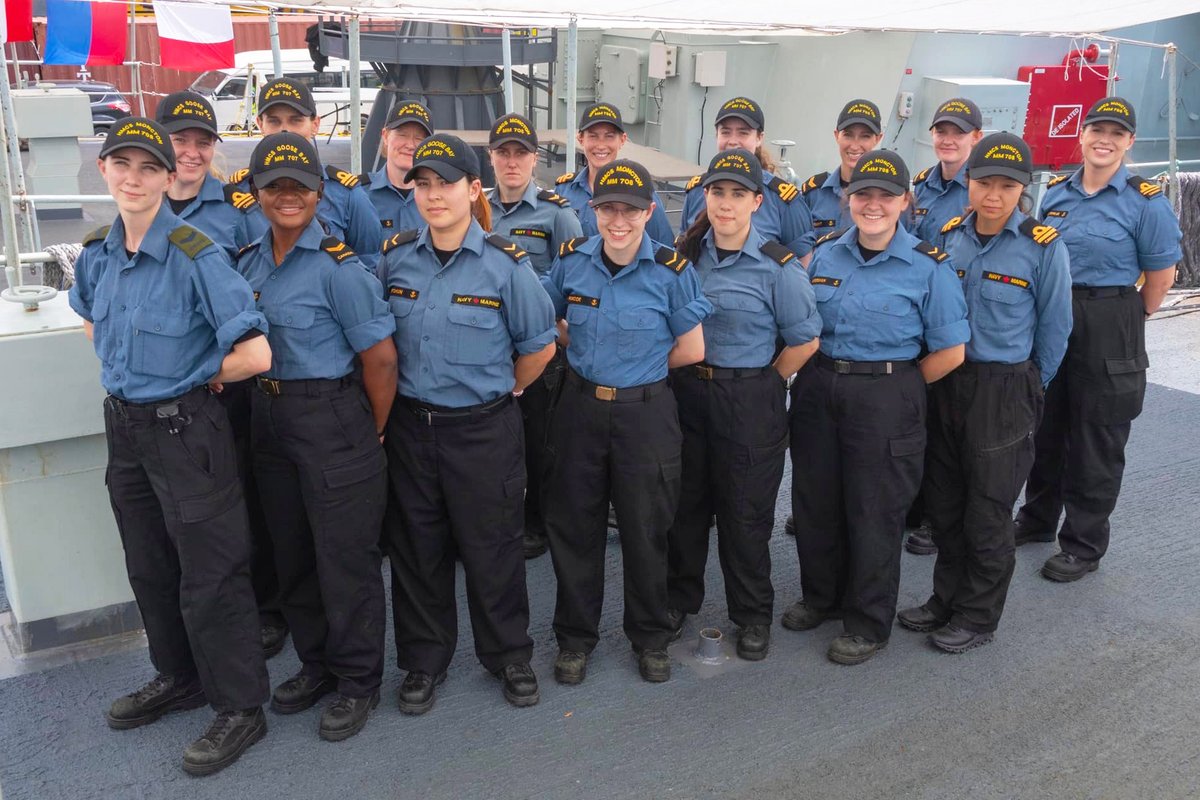 Today is #InternationalWomensDay! Did you know - #HMCSGooseBay and #HMCSMoncton ships’ companies are 20% women who are represented in every department on board! #WomenInspiringWomen #IWD2022 #SheTheNavy