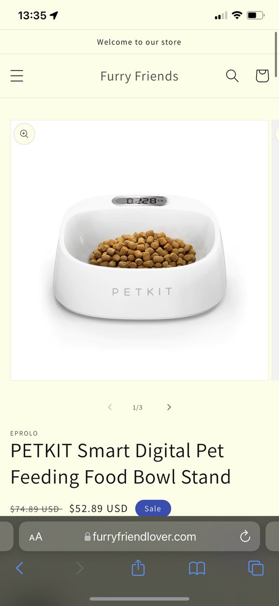 furryfriendlover.com Hi everyone. Here is a link to our website! This is currently of product of the month and our fav one so far!!! Make sure your babies are getting the correct amount of food daily🥰🐶💙