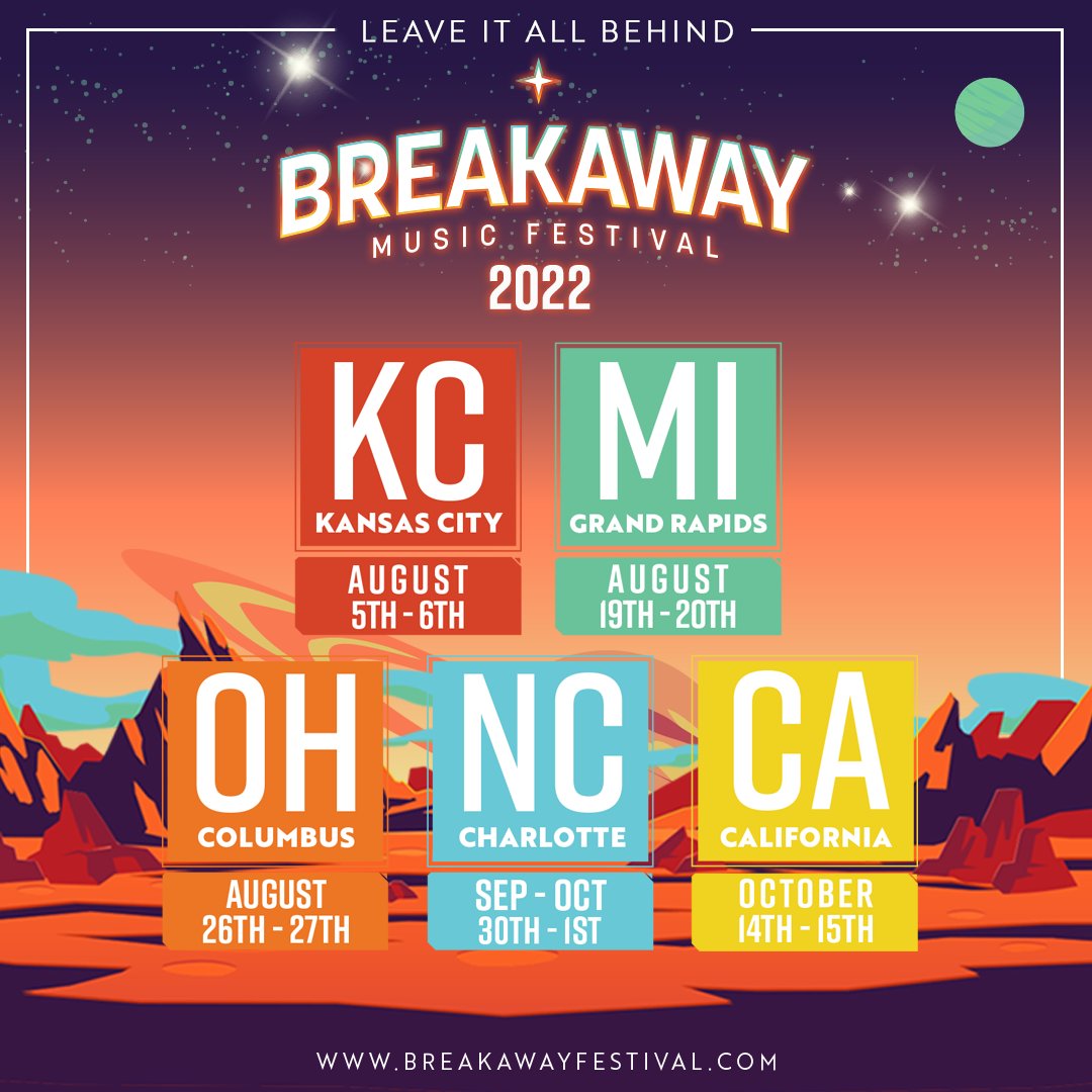 Mark your calendars, the best weekends of the year are officially scheduled.
 
As a thank you for your loyalty, past attendees will be able to buy discounted tickets from March 9th-11th.
 
Be on the lookout for an e-mail from us with a link to access the Loyalty Discount!