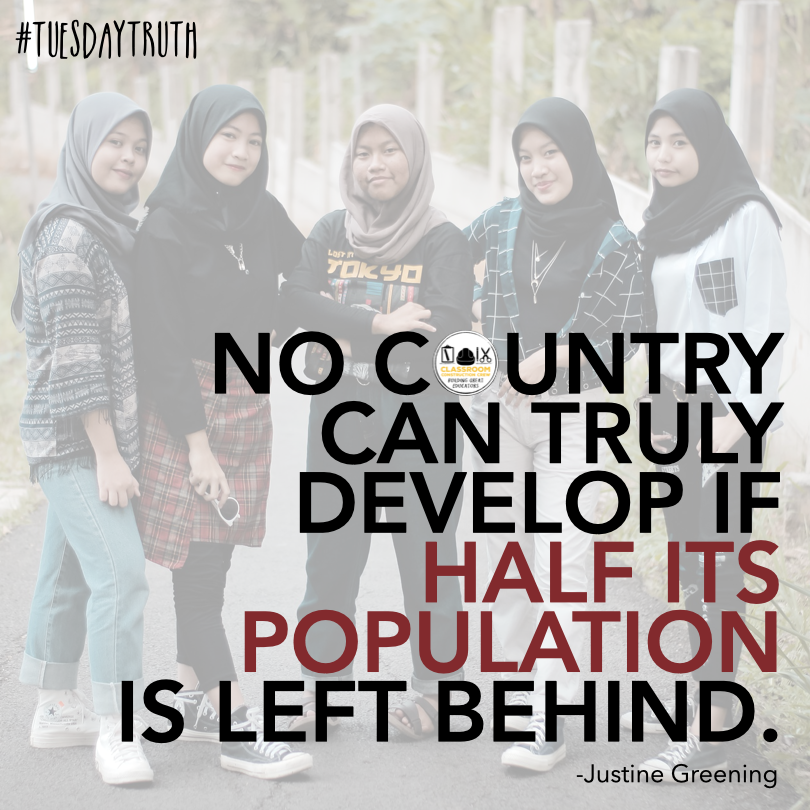 ClassroomCrews's tweet photo. "I am not one for half measures or half-hearted efforts." Jay Inslee #InternationalWomensDay 

#tuesdaytruth #womansday #breakthebias @TpT_Official #halfthepopulation #leftbehind #inclusion #inclusivity https://t.co/aVMfqAuljY