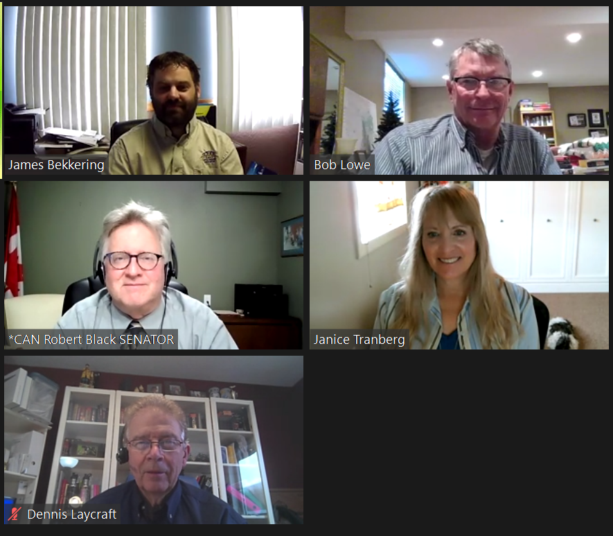 It was great to receive an update on the current situation facing the #beef industry with regards to the impending Canadian Pacific Railway strike from <a href="/NACattleFeeders/">National Cattle Feeders</a> and @CdnCattlemen. Thanks Janice, Dennis, Bob, and James for the informative meeting. #AgricultureMatters