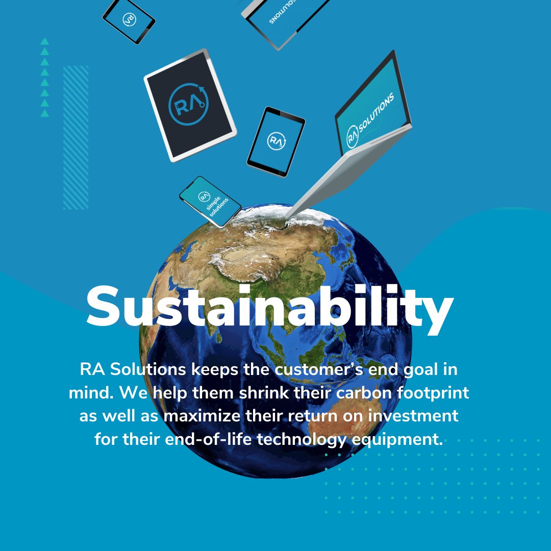RA_Solutions_'s tweet photo. Extend the life of a device and replenish your IT budget while doing so! 

Learn more: https://t.co/QHqsY0GL60

#ITAD #chromebook #macbook #ipad #sustainability #enviroment #technology https://t.co/t5ov63KeT7