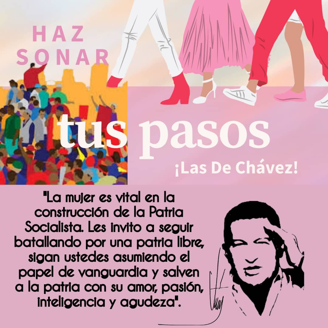 En @Info_Amazonas tenemos la tropa de ¡Las de Chávez!
☝️A nuestra mujeres de Amazonas en @InfocentrosVE desde @BrigadasCHCH ¡Les Deseamos Feliz Día de la Mujer!🌸🌸🌸
#LasGuerrerasDeChávez
@Gabrielasjr
@LuisinfoVe