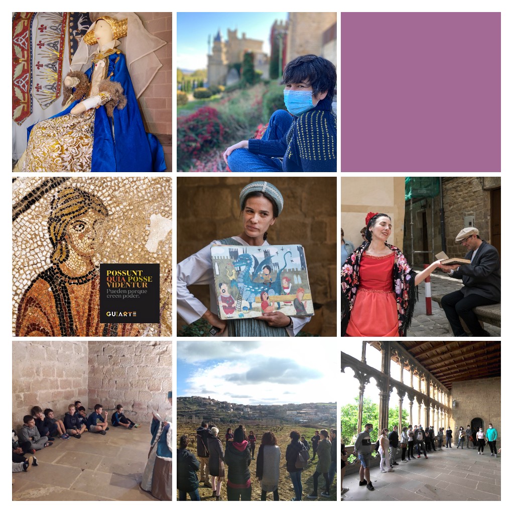 guiartenavarra's tweet photo. Por una visión más femanina de #nuestrahistoria, #paisaje y #patrimonio.

#8M #Guiartízate #HistoriaEnFemenino
#PatrimonioCulturalParaTodas

Historia, paisaia eta ondarearen emakumezko ikuspegi  baten alde.

@VisitNavarra
@cultura_na
@ondarezain
@ConsorcioZonaMe https://t.co/kIEA1tNidy