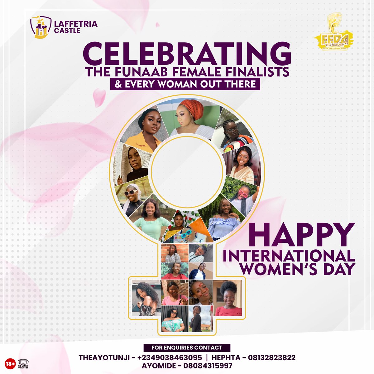 iamhephta's tweet photo. Celebrating the women we’ve met and the ones we will meet! #IWD #FFDA https://t.co/FsO6N1NNX8