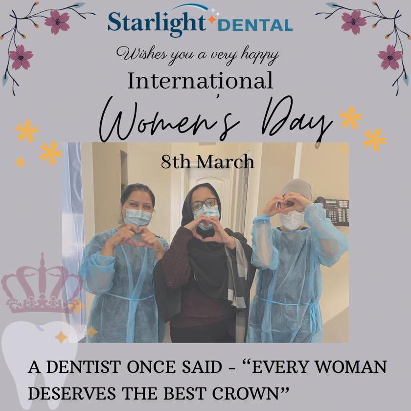 mapledentist's tweet photo. Happy International Women’s Day! 

#8march #HappyInternationalWomensDay #BreakTheBias https://t.co/Dm2UxKn1h3
