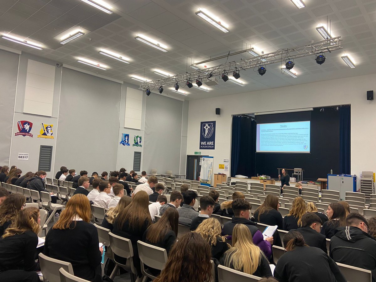 Lovely to see so many at our first RS revision session tonight. So many we had to take to the school hall. Huge well done to all 76 pupils that attended! @MrsSLRowlands <a href="/MissWakefieldRE/">Miss Wakefield</a>