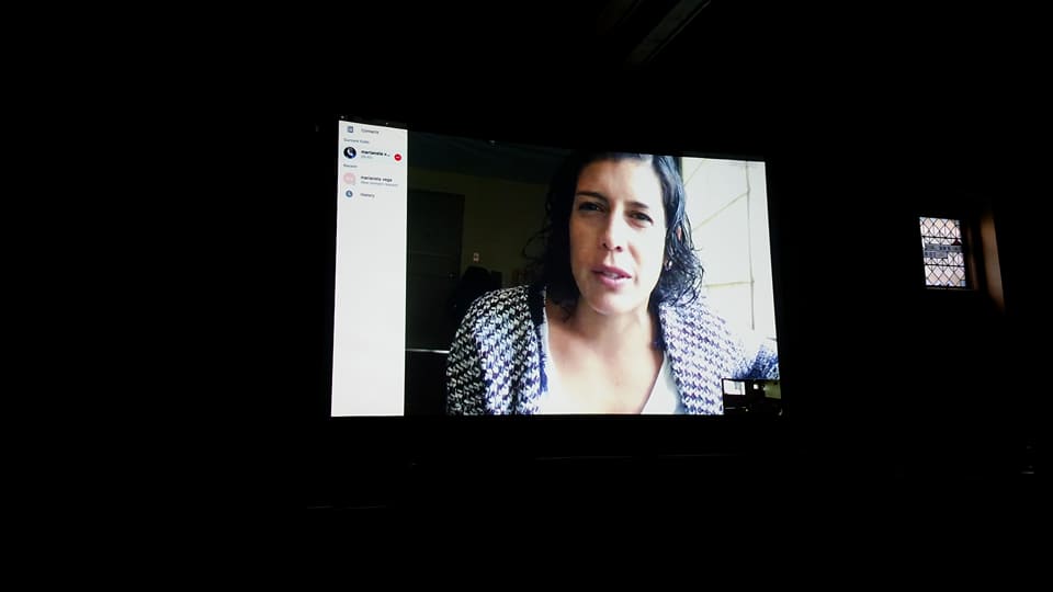 lorenapinom's tweet photo. More than 80 women enjoyed the general experience of #GettingTogetherThroughFilms and by September that year (2017) with the tech support of @cinemaforall we launched @TrowTownHall the 1st season of independent films & world cinema! The opening included a Q&A from Lima 🧵 https://t.co/v4x4KWzhhl