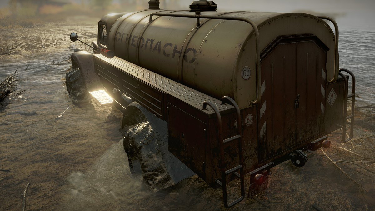 NeonGPLogistics's tweet photo. Testing out the new "Crocodile" DLC! #SnowRunner https://t.co/z38nSkgXbc