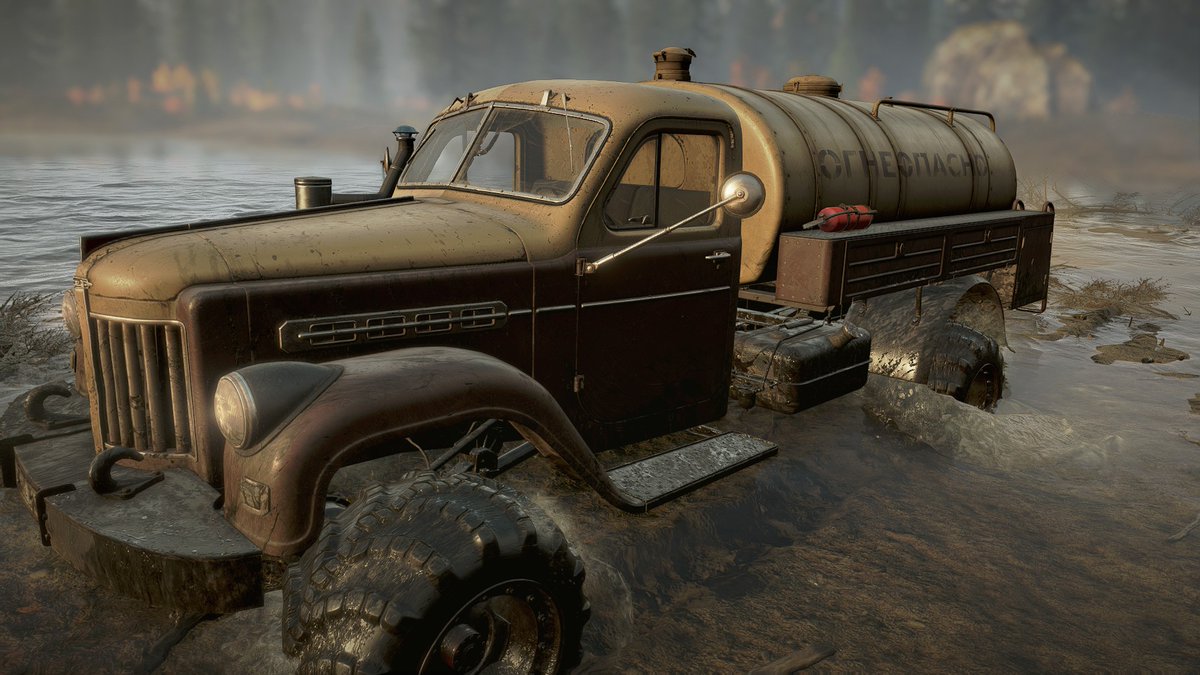NeonGPLogistics's tweet photo. Testing out the new "Crocodile" DLC! #SnowRunner https://t.co/z38nSkgXbc