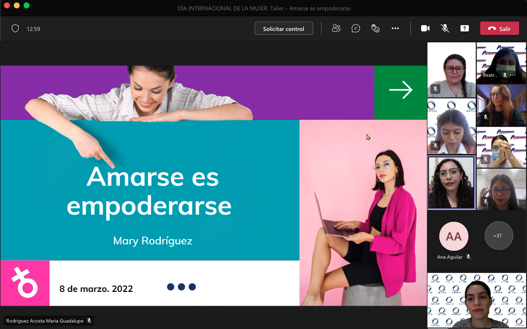 GRUPO_CLISA's tweet photo. El día de hoy se llevó a cabo el taller: “Amarse es Empoderarse”, donde reflexionamos sobre las herramientas potenciales para fortalecer el liderazgo personal. Conmemorando así, el #DiaInternacionalDeLaMujer  en #GRUPOCLISA. 
#8M #CreciendoJuntosConEnergía https://t.co/qYfSf99g40