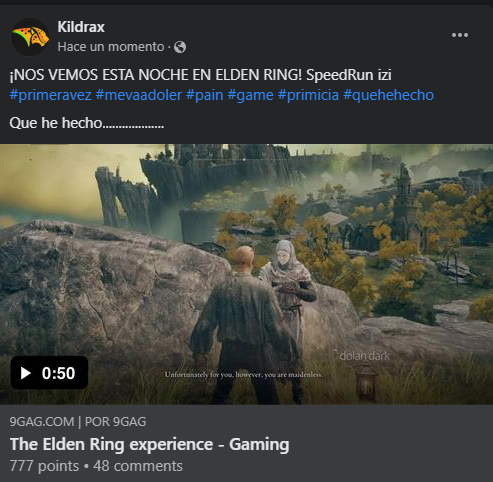 kildrax's tweet photo. ¡ESTA NOCHE ELDEN RING! Mi primera vez. ¿Que he hecho...?

Speedrun izi 8pm por: https://t.co/xNETsS4SvD

#ELDENRING #stream #twitch https://t.co/BLpPQbLct4