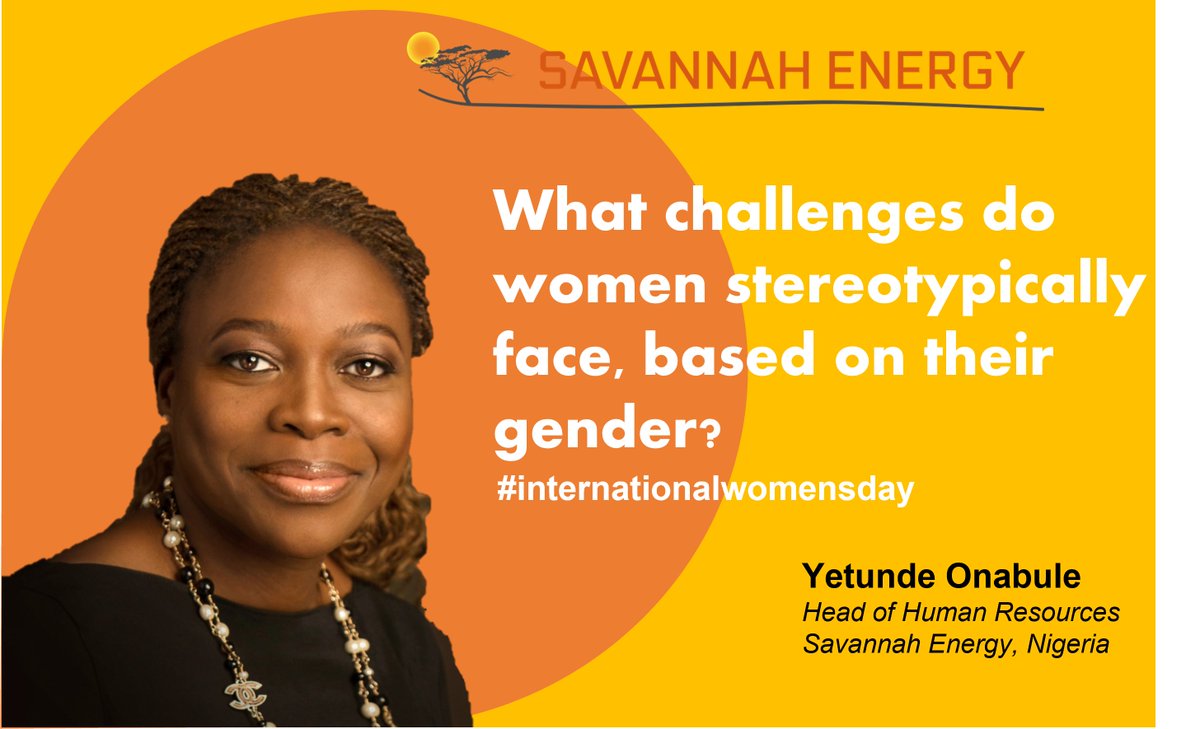 First of all, I am proud to work for a company like Savannah Energy where my gender as a woman does not limit my capacity to develop my personal abilities or hinder my career progression.
Read more here: bit.ly/3sVpfIF
#internationalwomensday #diversity #leadership #IWD