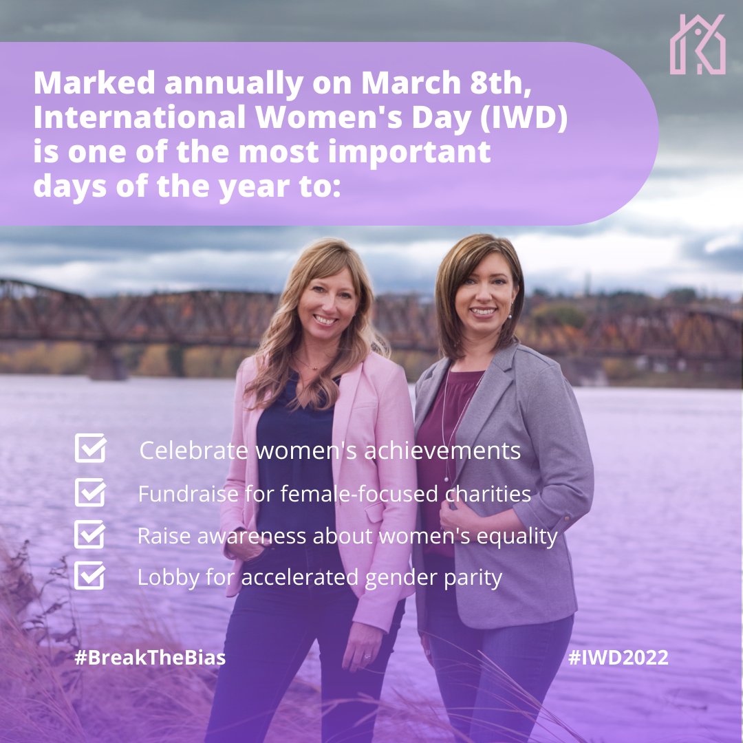 I'm proud to be a woman. I'm proud to be a woman in business. I'm proud to work with some extraordinary women. Women are amazing human beings, and on this very important day of the year, I'm proud to support #BreakTheBias #IWD2022