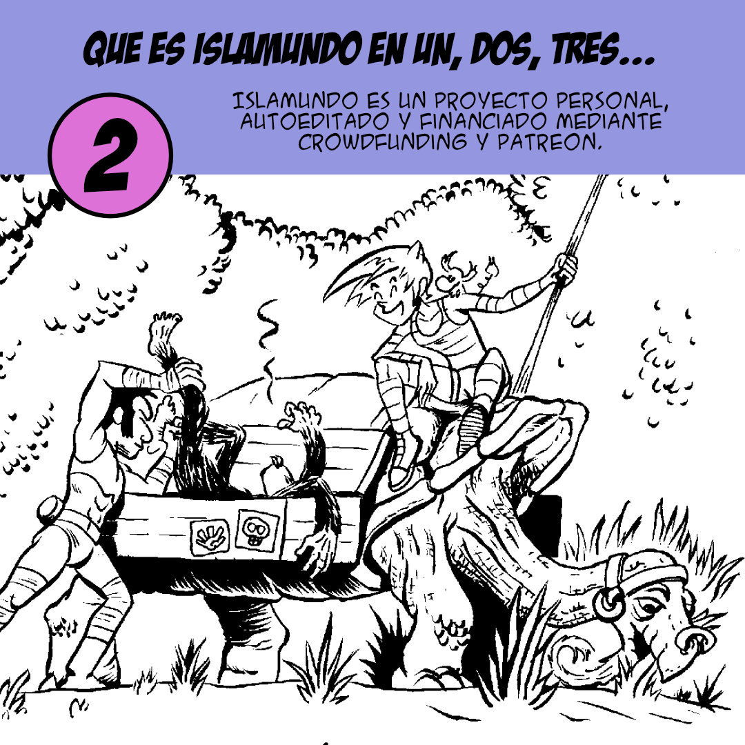 Islamundo's tweet image. ¿Todavía no conoces @Islamundo ? Un cómic independiente financiado por crowdfunding y Patreon patreon.com/dapzcomic