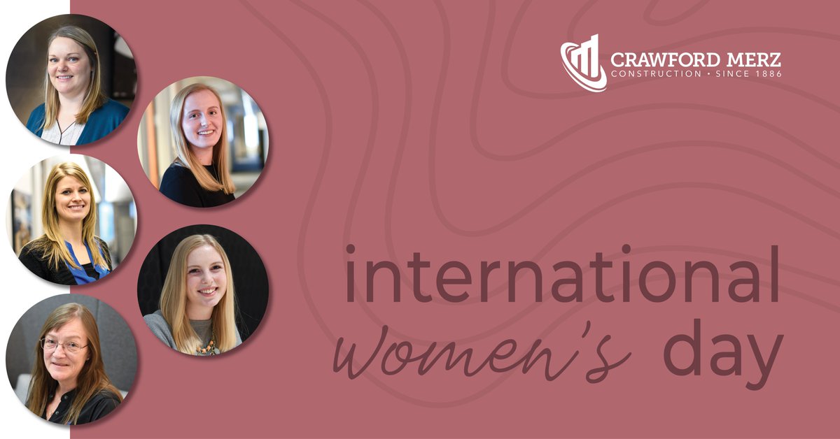 CrawfordMerz's tweet photo. Happy International Women's Day and Women in Construction Week!

Today, and everyday, we celebrate all the women who make impactful contributions to Crawford Merz and the construction industry. 

#wicweek2022 #internationalwomensday https://t.co/D02pZWqy1t