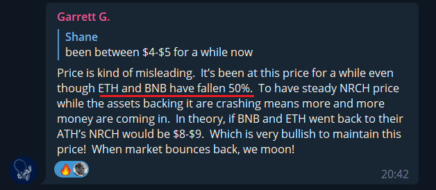 Consigliere_nm's tweet photo. This is what I've been talking about $NRCH for the last 3 months. I’m biased AF, but the charts don’t lie. Outperforming the rest of the market &amp; capital preservation paired with huge catalysts incoming. Hitting ATH after ATH against $ETH. Comfiest micro-cap ever💪 https://t.co/2kSYGhnzKD