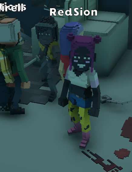 GlassHanifa's tweet photo. @TheSandboxGame I just participated in the daily #SandboxAlphaS2Contest for a chance to earn up to 1,000 $SAND! Starting March 8 - Find Michonne &amp; her zombies. Check out my screenshot below! 👇 #SandboxAlphaS2 https://t.co/xgPPNo7Sil