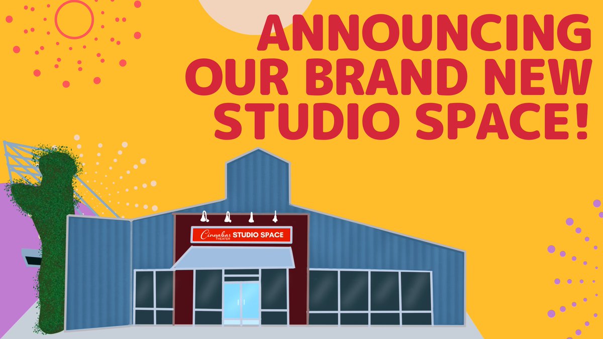 CinnabarArts's tweet photo. We've got an additional space! 🎉 
Our new theater space will be at the Petaluma Outlet Mall, only a 3 minute drive away from our theater on the hill.  Stay tuned for more details! https://t.co/EmlgBuaHsa
