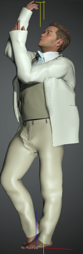 BandwidthGaming's tweet photo. Morgan Paul in Blade Runner, Materials arent final, and i have some weight painting to do, but its coming along.#bladerunner2049 #bladerunner #IndieGameDev  #indiefilm #Realusion #BWBT https://t.co/pXP0V4pP6b