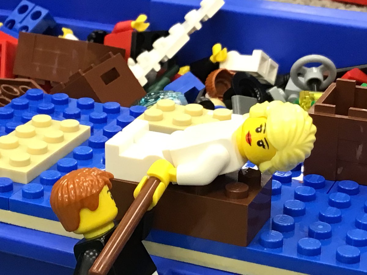 Calista_Maths's tweet photo. Making book/ movie scenes with legos at @NCStateCEDMETRC 
Pinkalicious, Lady and the Tramp, and the Titanic https://t.co/Hmz3FZOKKb