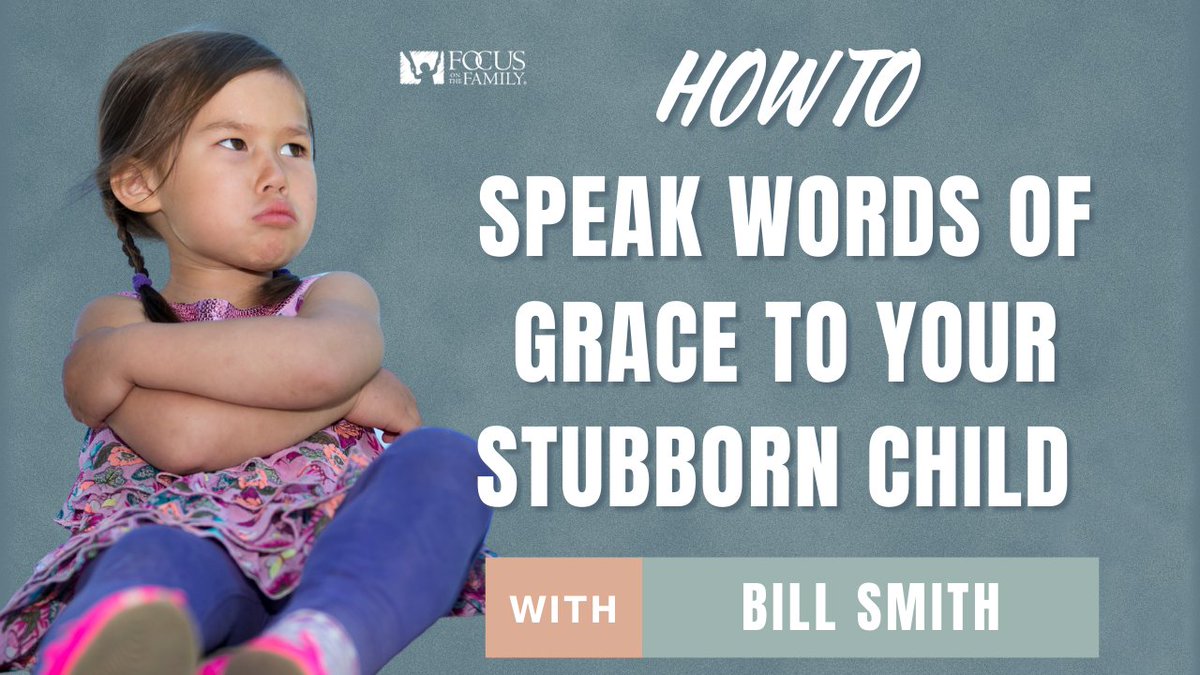 FocusFamily's tweet photo. If you can't think of the stubborn one in your family, maybe it's you! Kidding! But seriously, it can be really difficult to speak words of grace to your stubborn child.
https://t.co/w2Fe8dL85h
#FocusontheFamily #parenting #stubbornchild #yellingatyourkids #wordsofgrace https://t.co/EK2j5dWdyh