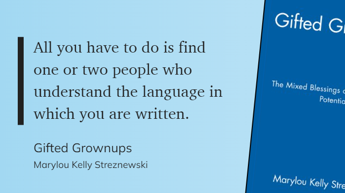 bmaynard's tweet photo. How do you find intellectual peers who speak your language? Share your ideas in the comments below.
#giftedresources, #infiniteunitygifted #Brandified #gtchat #giftedandtalented #giftedchildren #giftedcommunity #giftedfriendships #parentinggiftedchildren #giftedconnections https://t.co/T1zgIig5BR