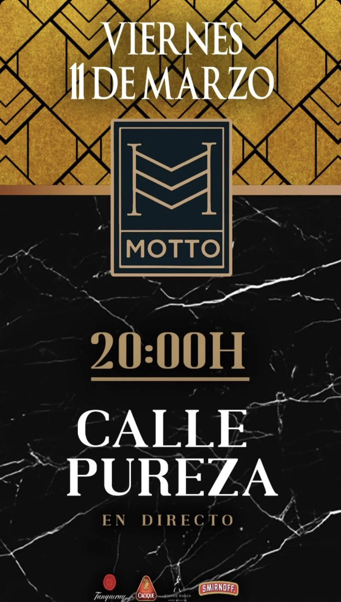Edte viernes en #Motto lo vamos a pasar muy bien!! #venteconCallePureza