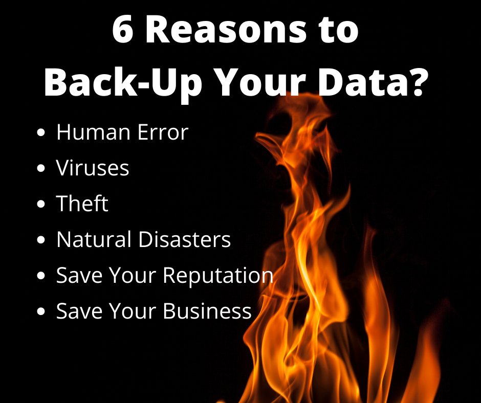 Netsonic's tweet image. Backing up your data &amp;amp; files is extremely important for both your business and personal life. 

6 Reasons Why You Need to Back-Up Your Data: ow.ly/d8SD30jcNpq

PH  920.432.0360
EM  sales@netsonic.net