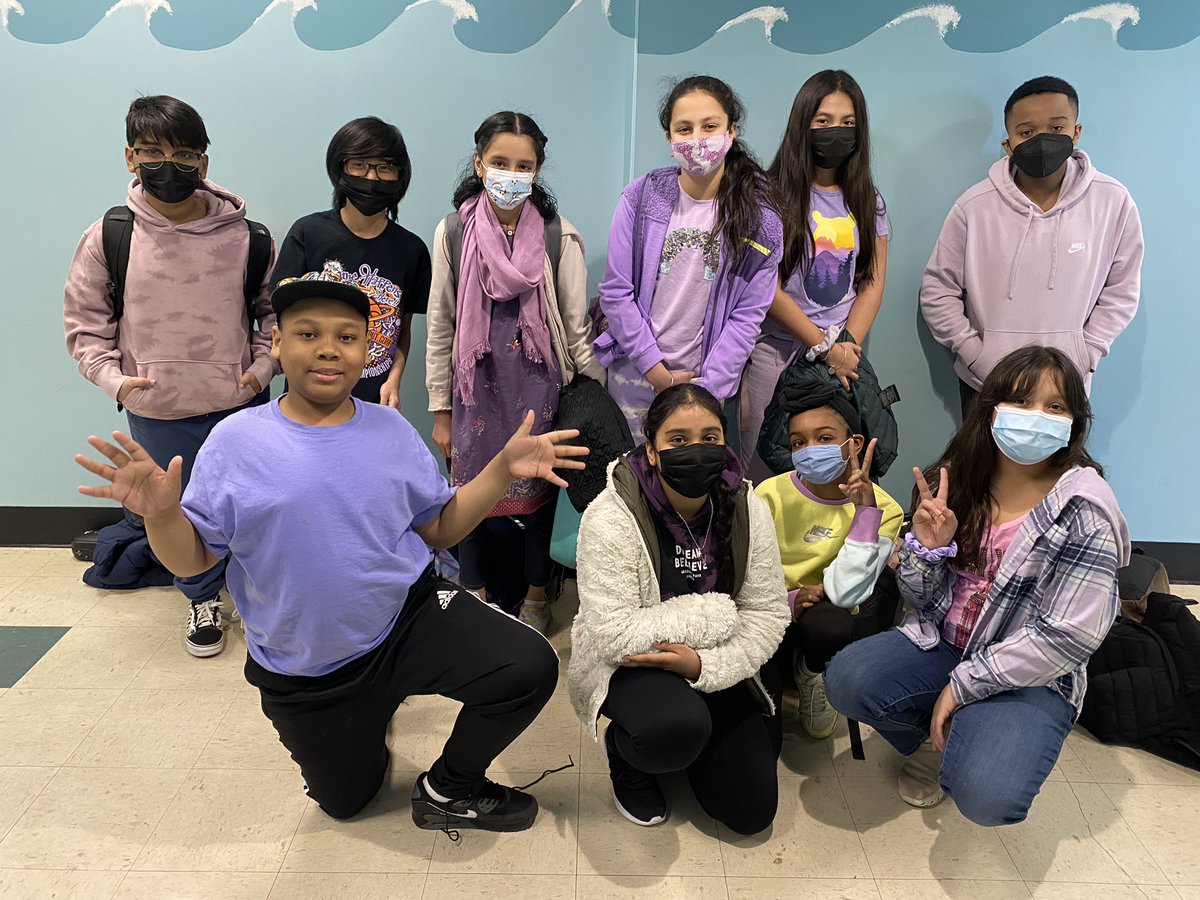 Today we celebrated #InternationalWomensDay by wearing purple! 💜 #HappeningAtHowell