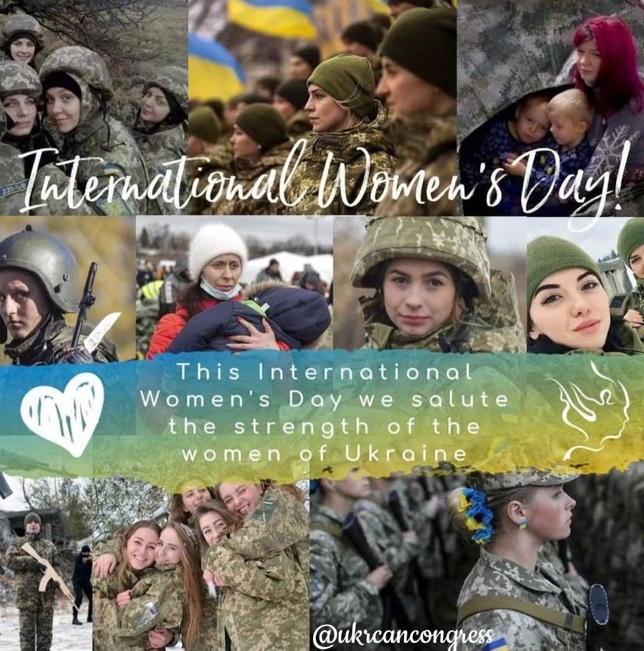 .<a href="/Canada/">Canada</a> Honour Women every day, especially those caring in every way for every person in Ukraine.
#IWD2022  #StandWithUkraine #love #loveconquers