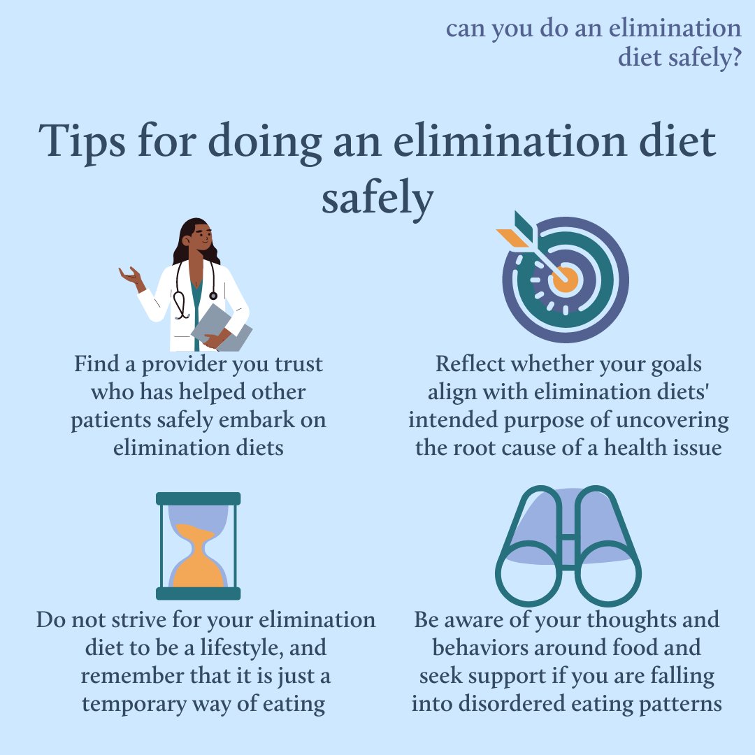 Doing an elimination diet can help determine whether an individual has a food allergy or whether certain foods are triggering inflammation. Make sure you speak to a healthcare professional to align your goals! Read more about it here 👉 bit.ly/3sRy4D1