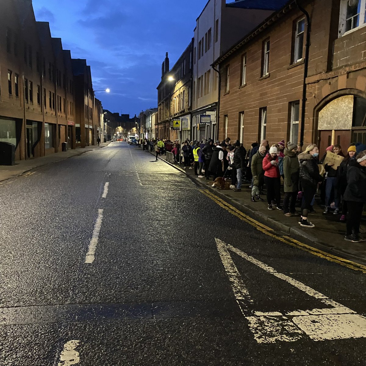 What an incredible end to #IWD2022 🧡

Together we can fight to give women the right to go anywhere at anytime without fear and tonight we did. 💪

Thank you to the South Ayrshire VAWP for organising this event and for everyone for coming together to make it such a success.