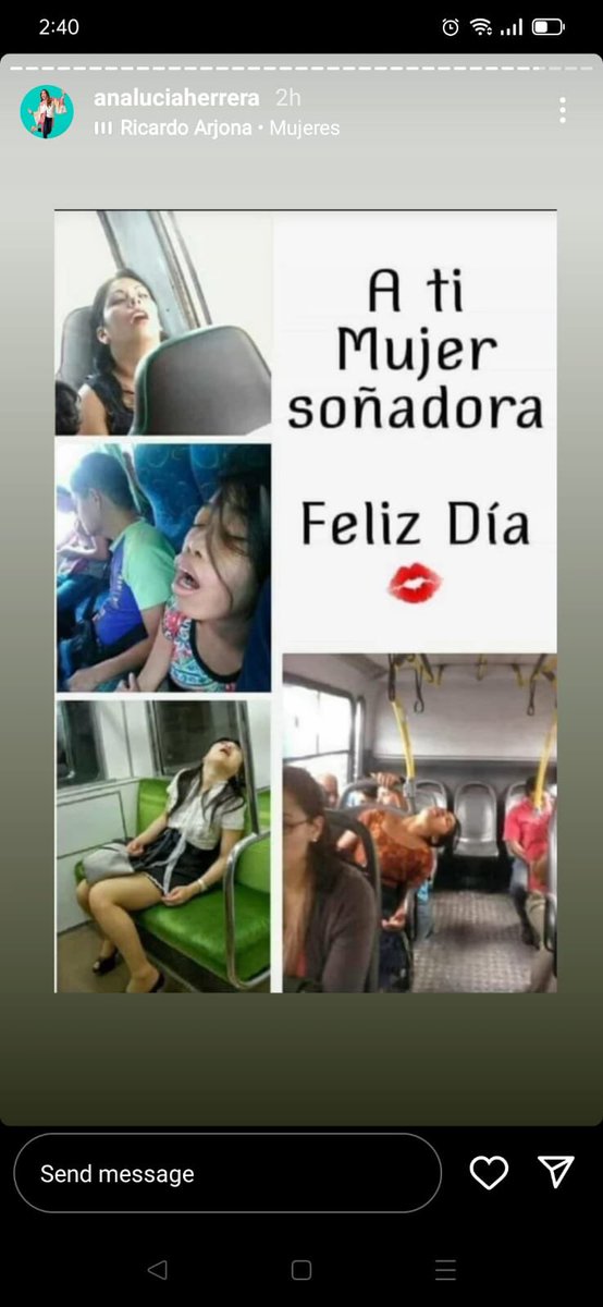 ElGeorgeHarris's tweet photo. Feliz Día Mujer 👩😻 https://t.co/it1h9IEjyc