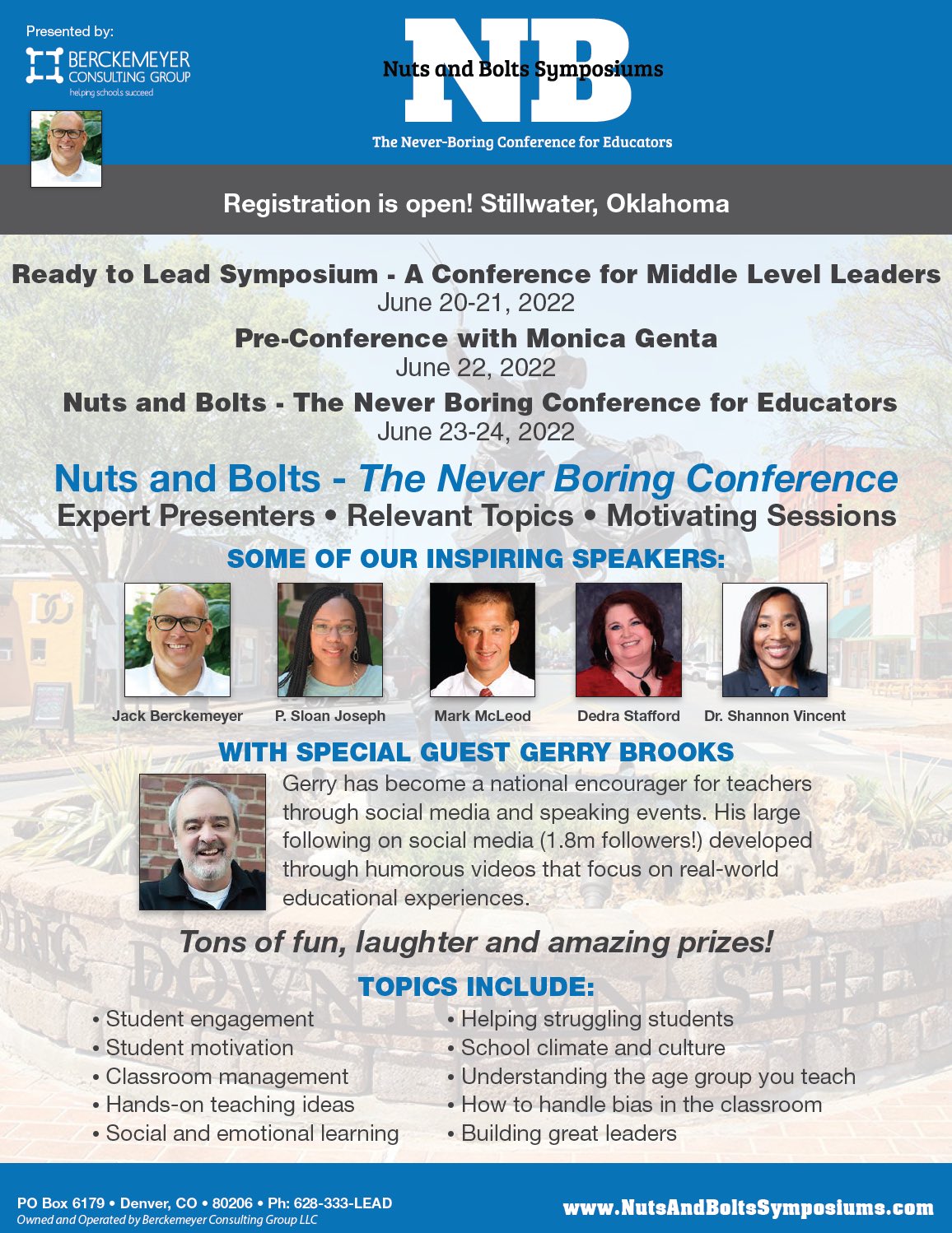 Beth McBee on Twitter "Okie Educators, Nuts and Bolts Symposium will