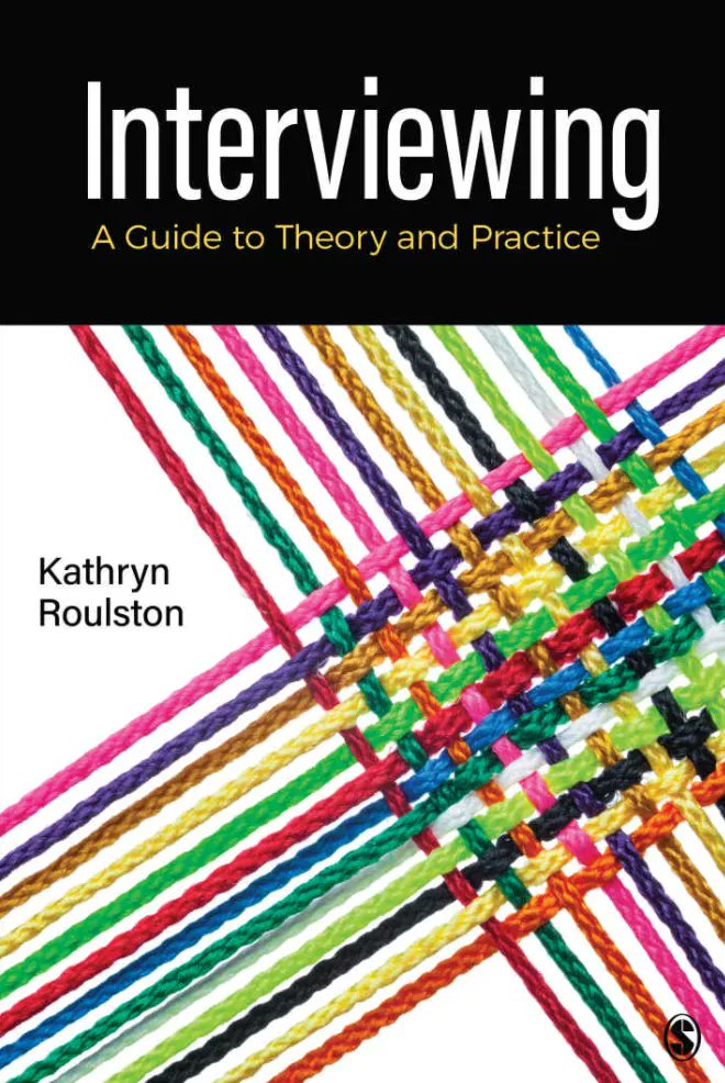 Sample chapters! Conducting qualitative research interviews? How to ask & structure questions in individual & group formats >> buff.ly/34ofsRI #phdchat #phdadvice #phdforum #phdlife #ecrchat #acwri