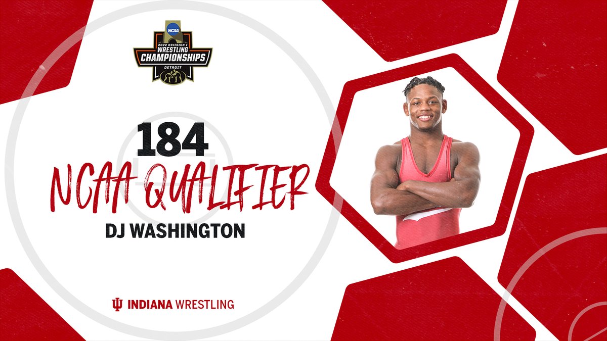 DJ ➡️ Detroit.

@DonnellWashin12 has earned an at-large bid and is headed to the 2022 NCAA Championships!