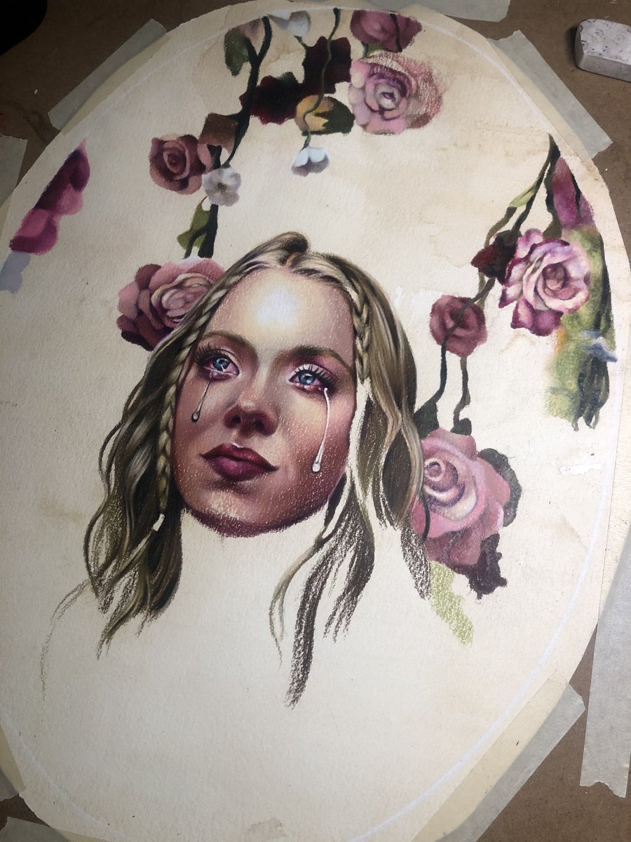 Here is my completed Cassie from Euphoria drawing as well as the progress leading up to
#CASSIEHOWARD #EuphoriaSeason2 #art #drawing