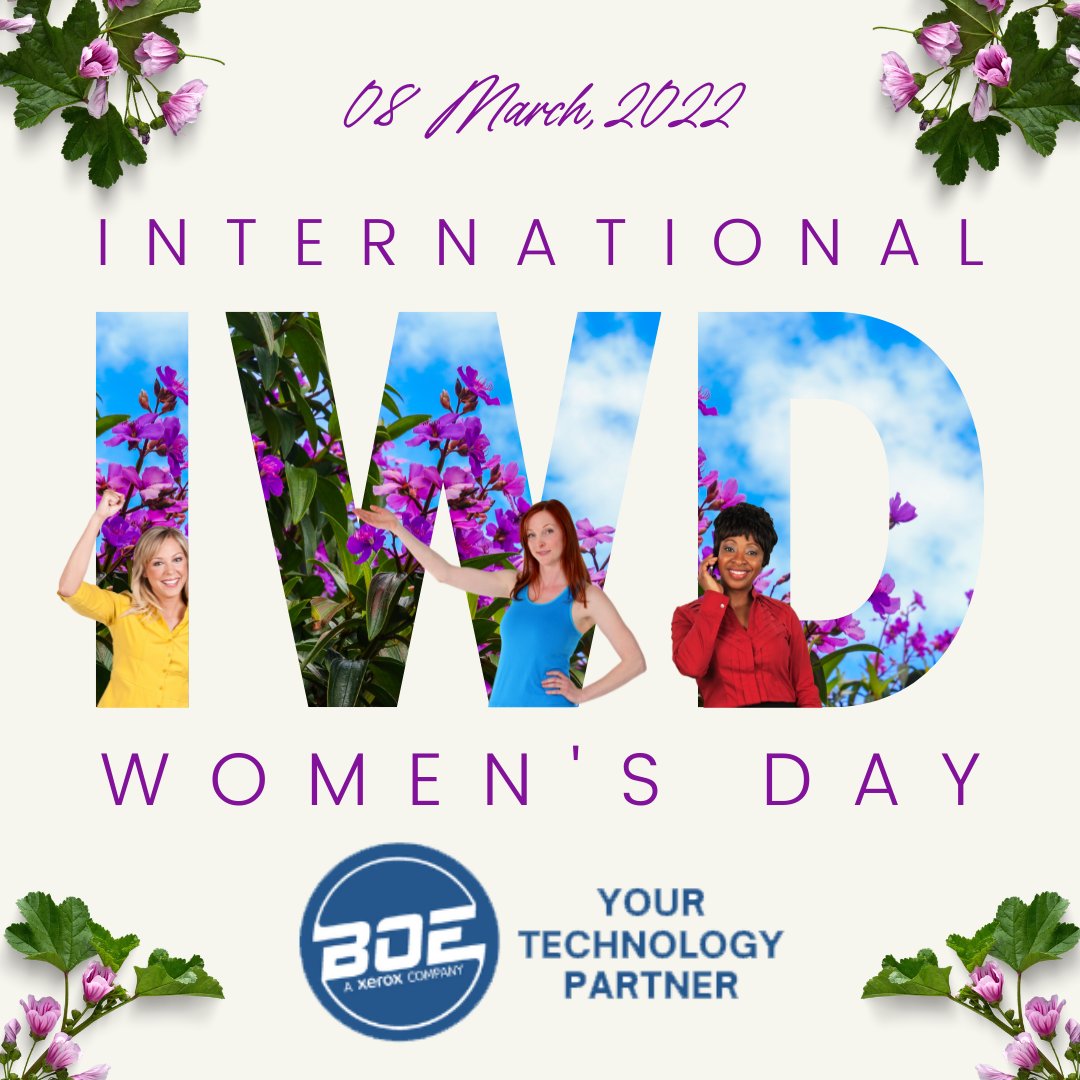 BoiseXerox's tweet photo. Today we celebrate women’s achievements and the profound impact they’ve made on every facet of society. We want to thank the incredible women we’ve had the pleasure of working with at BOE, both colleagues and customers, who have made countless contributions to our organization. https://t.co/yYz4ViShKY