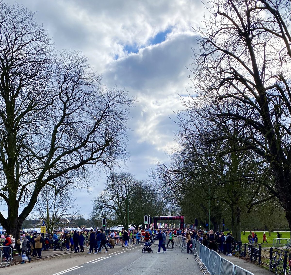 Epic #clouds over the #Cambridge #halfmarathon last Sunday.