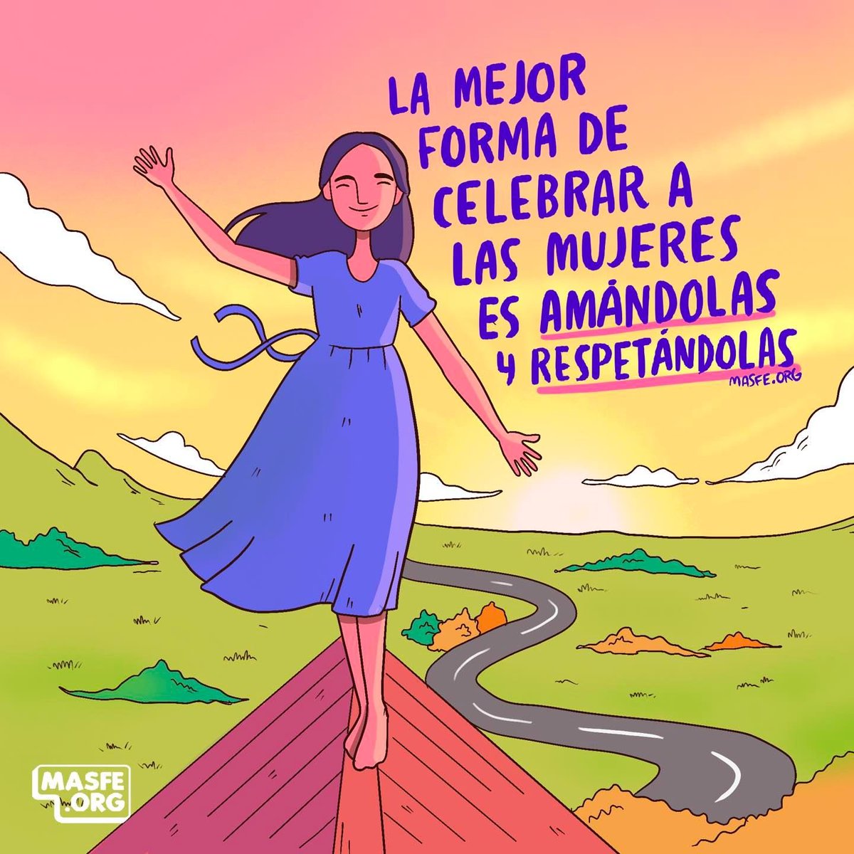 Masfe_org's tweet photo. ¡Feliz día de la Mujer! ❤️ Que todos los días podamos amar y respetar a las hijas de Dios que tenemos a nuestro alrededor

Conoce más en: https://t.co/vvuIvGfp3a
#masfe #sud #felicidad #diadelamujer #mujer #8m https://t.co/A2FM4VW6le
