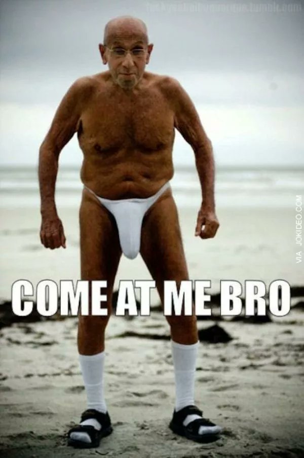 boomers stepping up to me. get off my dick 😴