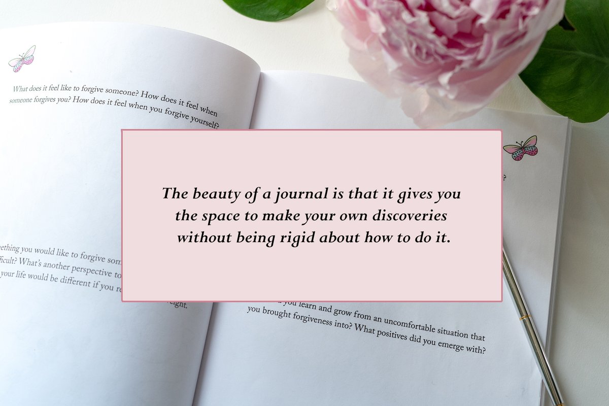 'The beauty of a journal is that it gives you the space to make your own discoveries without being rigid about how to do it.' amazon.com/Exploring-Me-S… #journaling #journal