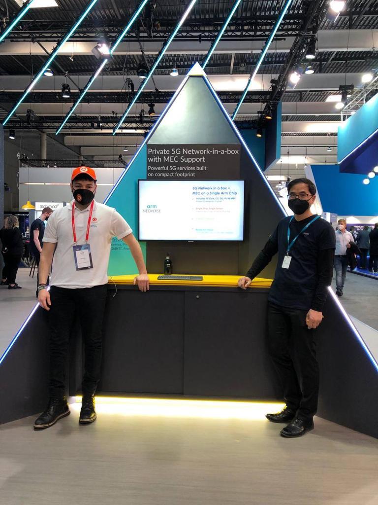 ubuntu's tweet photo. That's a wrap! We had an amazing time at MWC22 last week. Thank you to our colleagues and partners Vodafone UK Spectro Cloud and Arm for leading great demos and conversations. We hope to you see you again next year. #5G #AnboxCloud #OpenRAN #Magma #AI #mwc https://t.co/fWvcEDxNRp